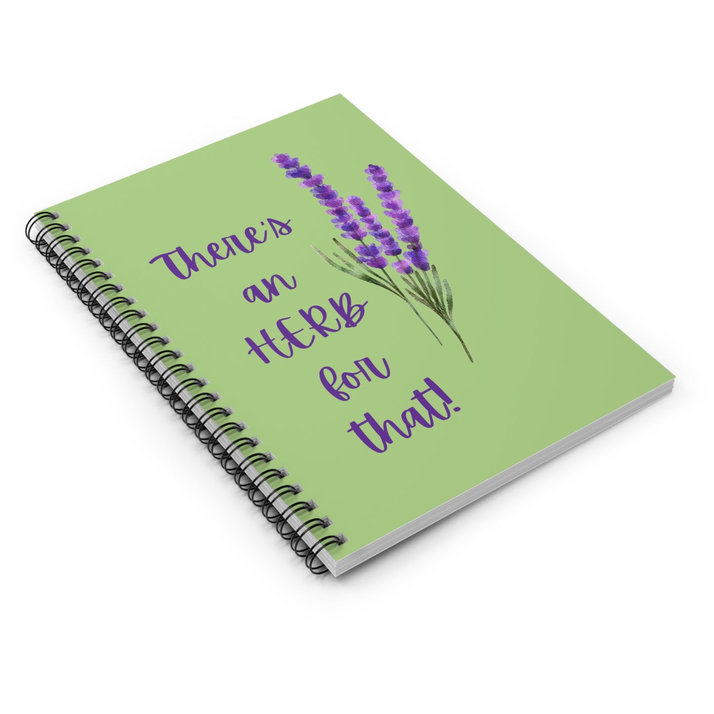 There's an HERB for that Spiral Notebook - Ruled Line