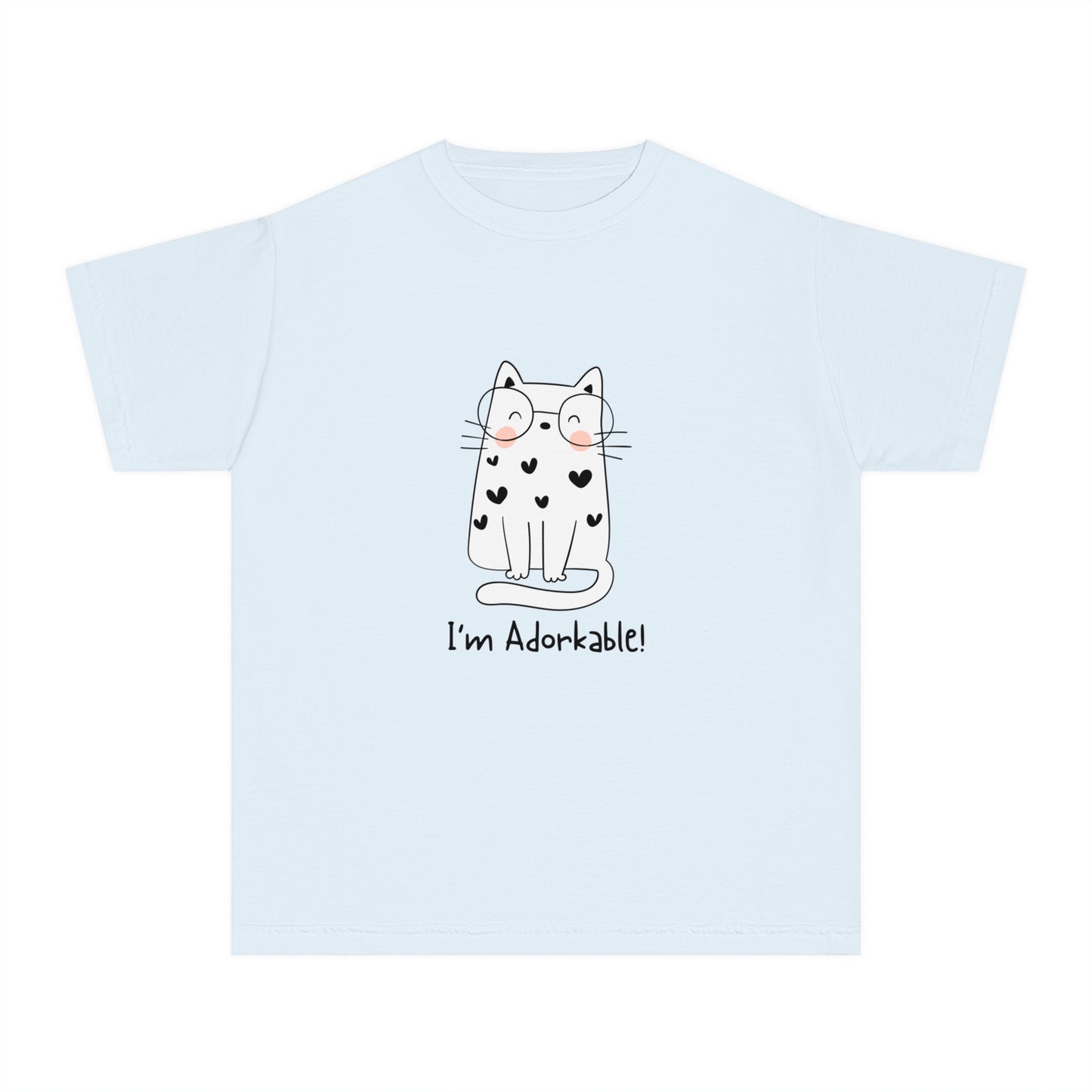 I'm Adorkable Youth Midweight all cotton t-shirt - 18 colors