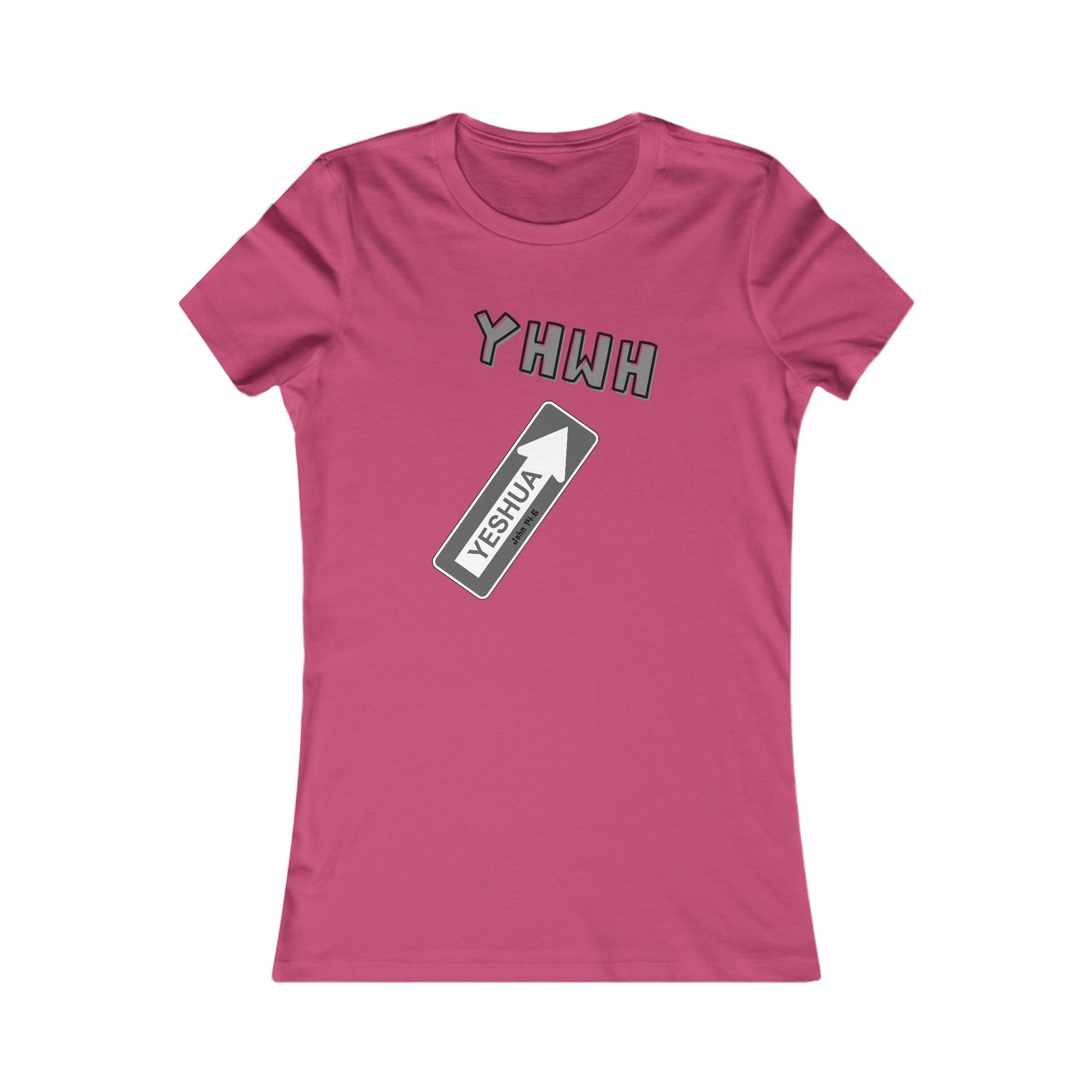 Yeshua is the "one way" to YHWH all cotton slim fit t-shirt - 16 colors