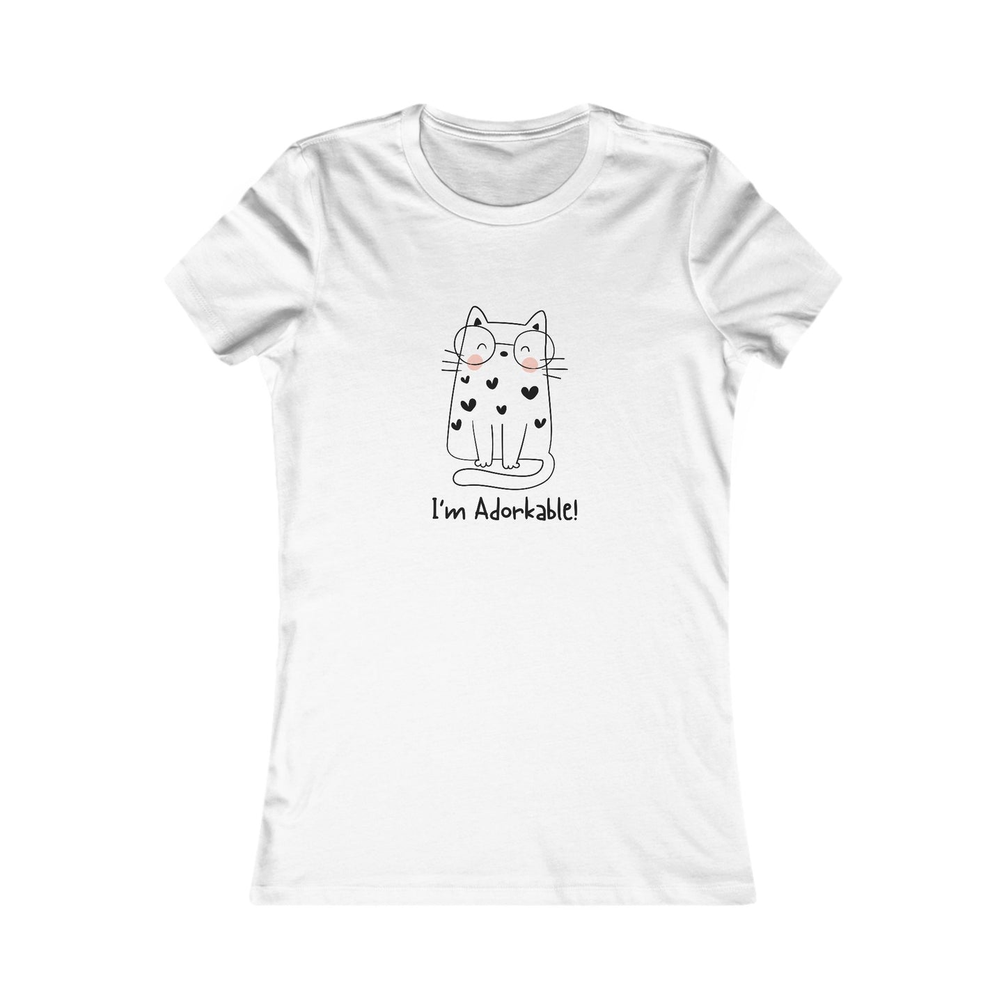 I'm Adorkable Women's Favorite Tee - 11 colors