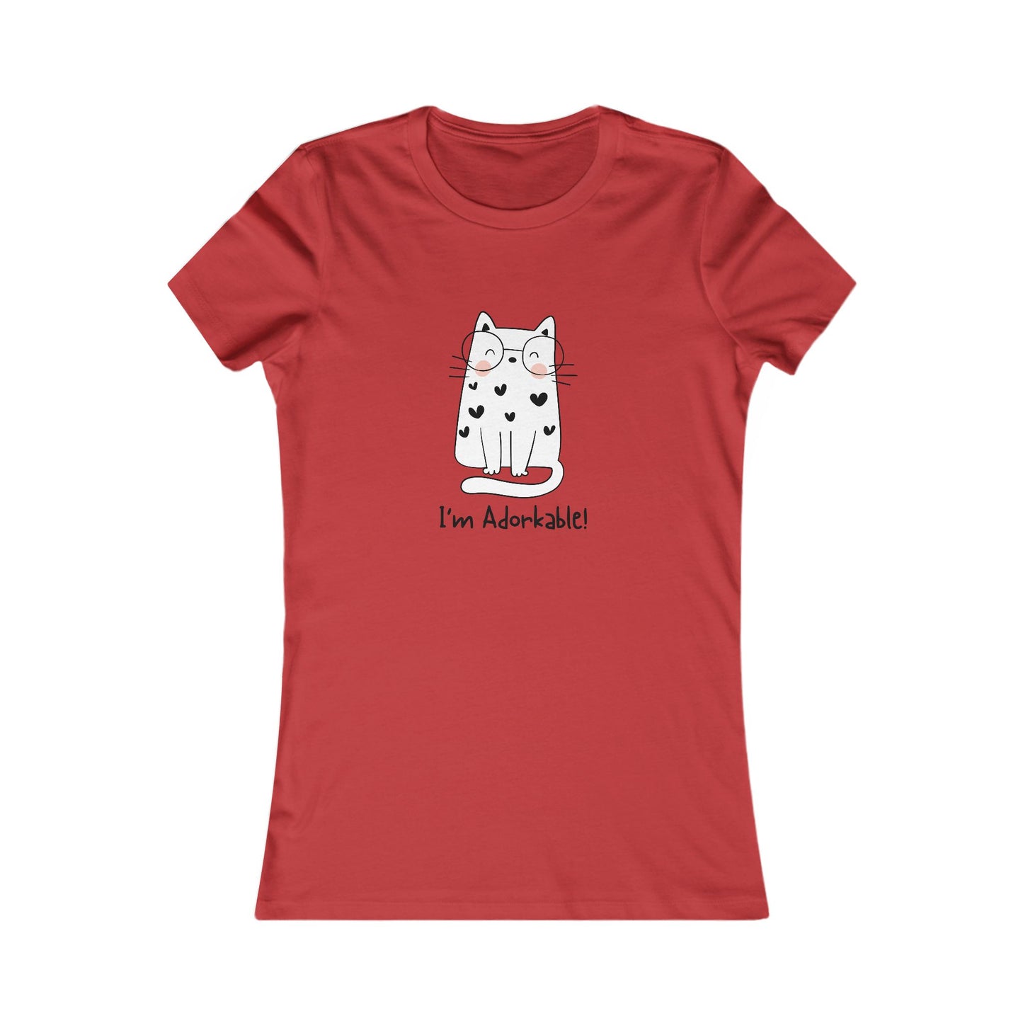 I'm Adorkable Women's Favorite Tee - 11 colors