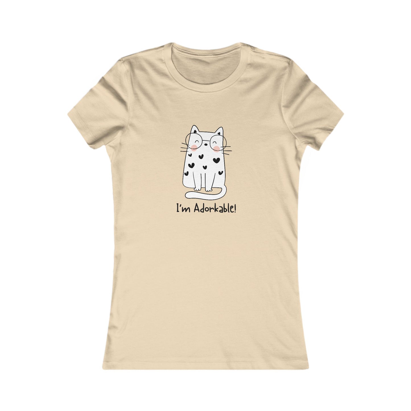 I'm Adorkable Women's Favorite Tee - 11 colors