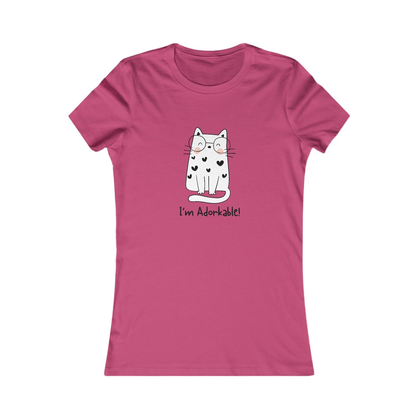I'm Adorkable Women's Favorite Tee - 11 colors