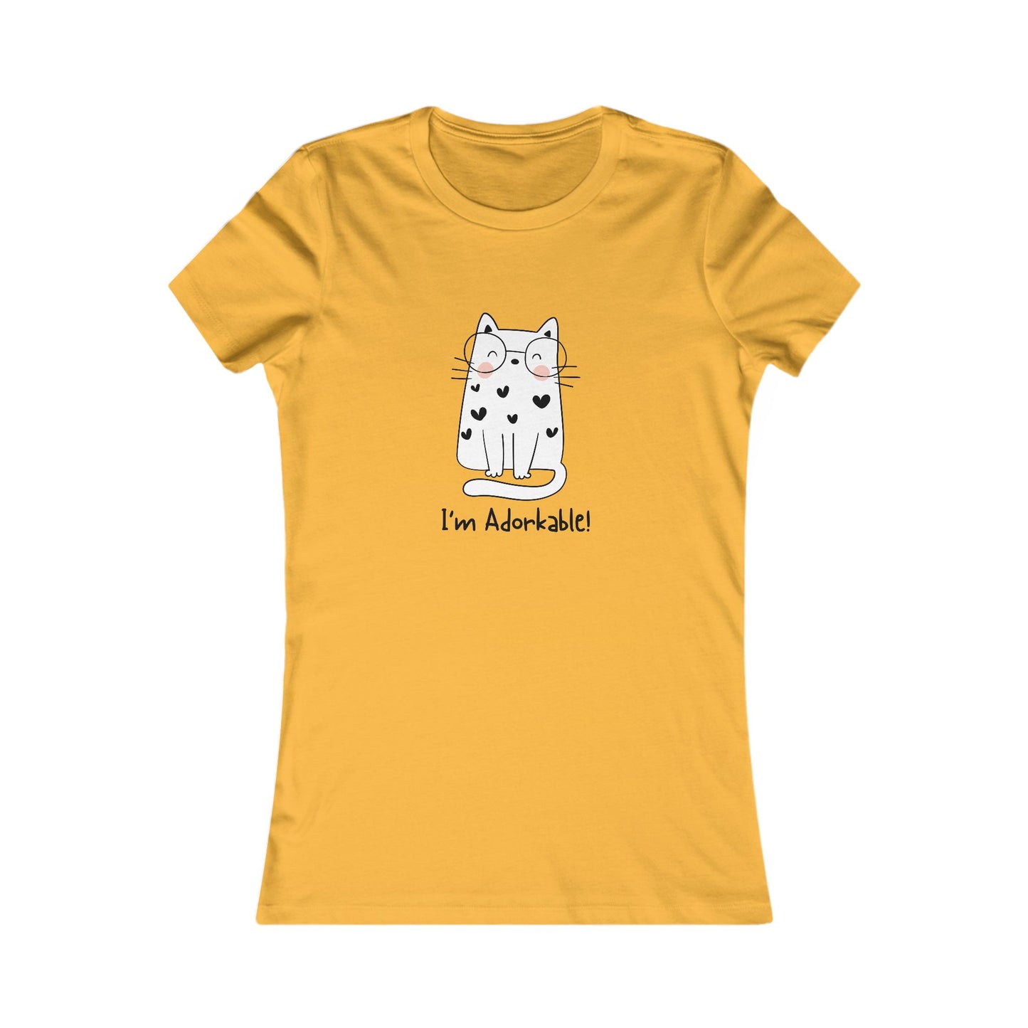 I'm Adorkable Women's Favorite Tee - 11 colors