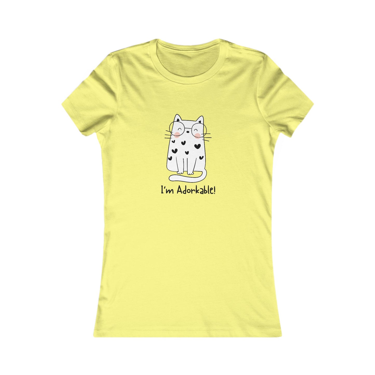 I'm Adorkable Women's Favorite Tee - 11 colors