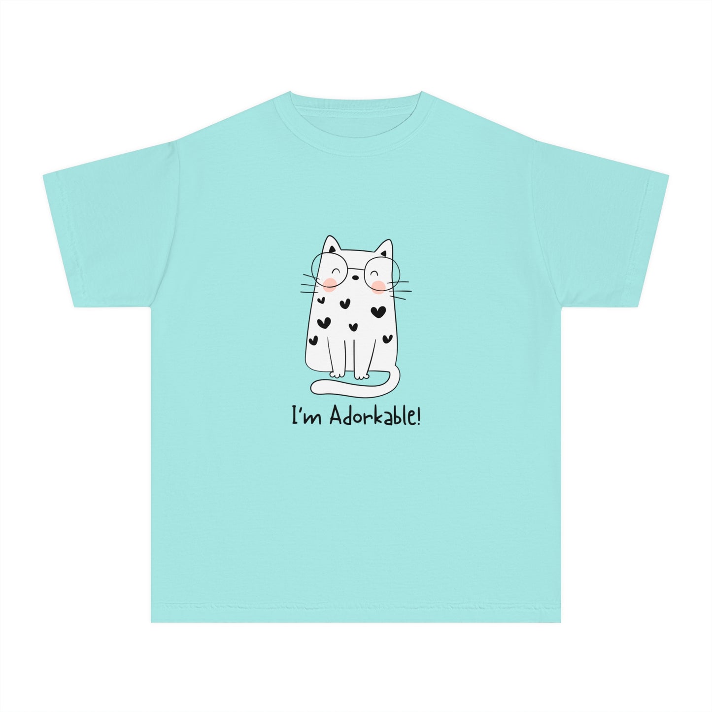 I'm Adorkable Youth Midweight all cotton t-shirt - 18 colors