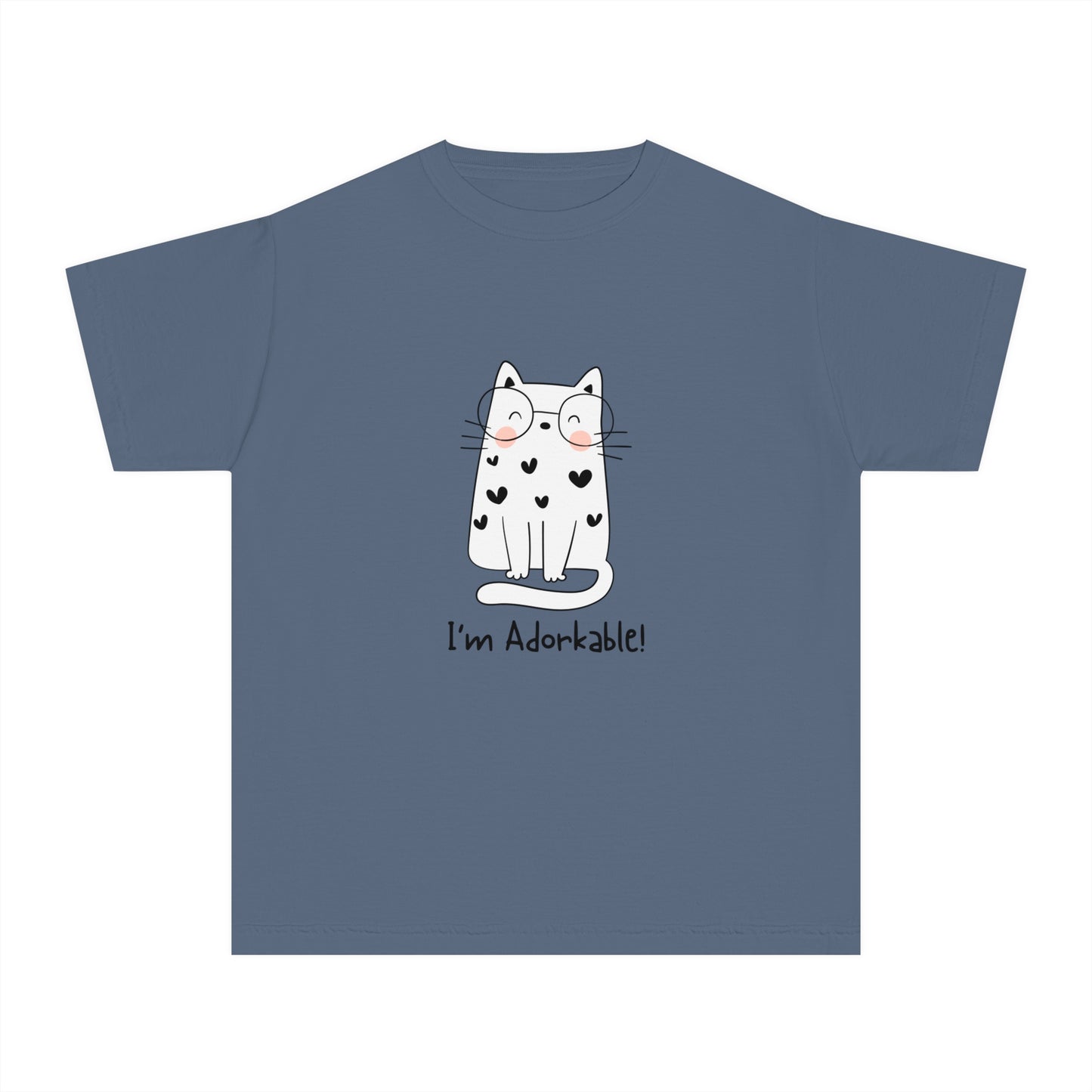 I'm Adorkable Youth Midweight all cotton t-shirt - 18 colors