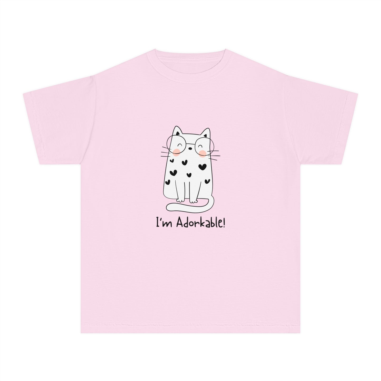 I'm Adorkable Youth Midweight all cotton t-shirt - 18 colors