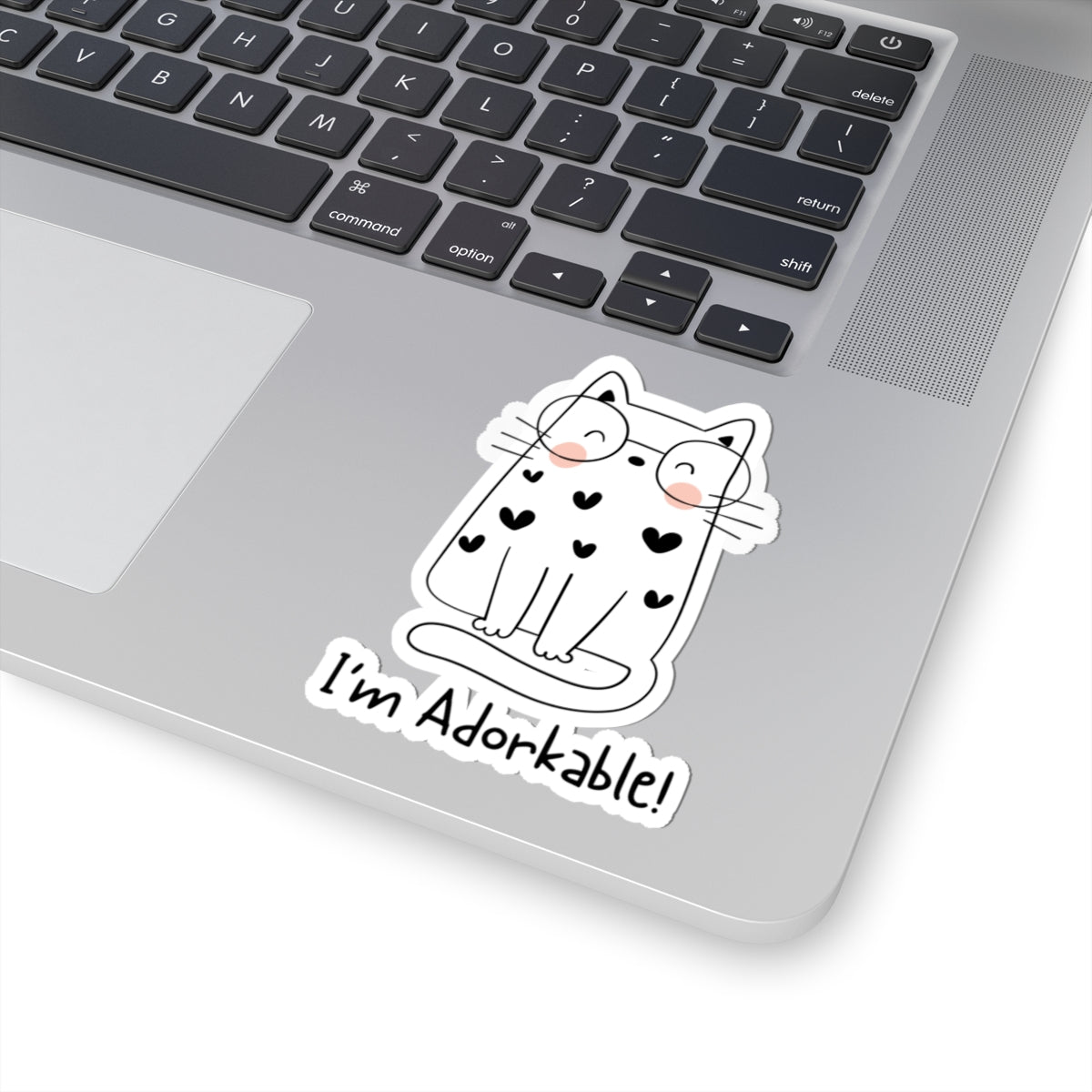 I'm Adorkable Kiss-Cut Sticker