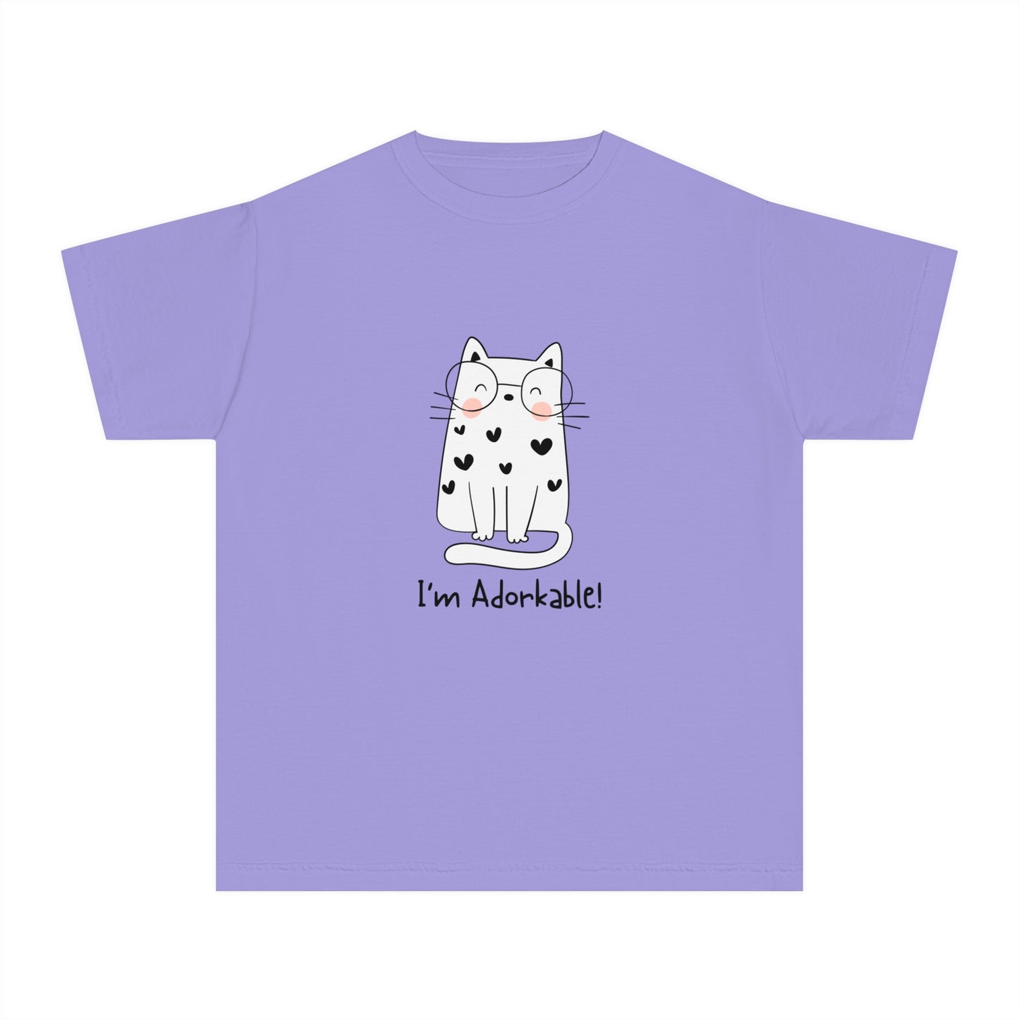 I'm Adorkable Youth Midweight all cotton t-shirt - 18 colors
