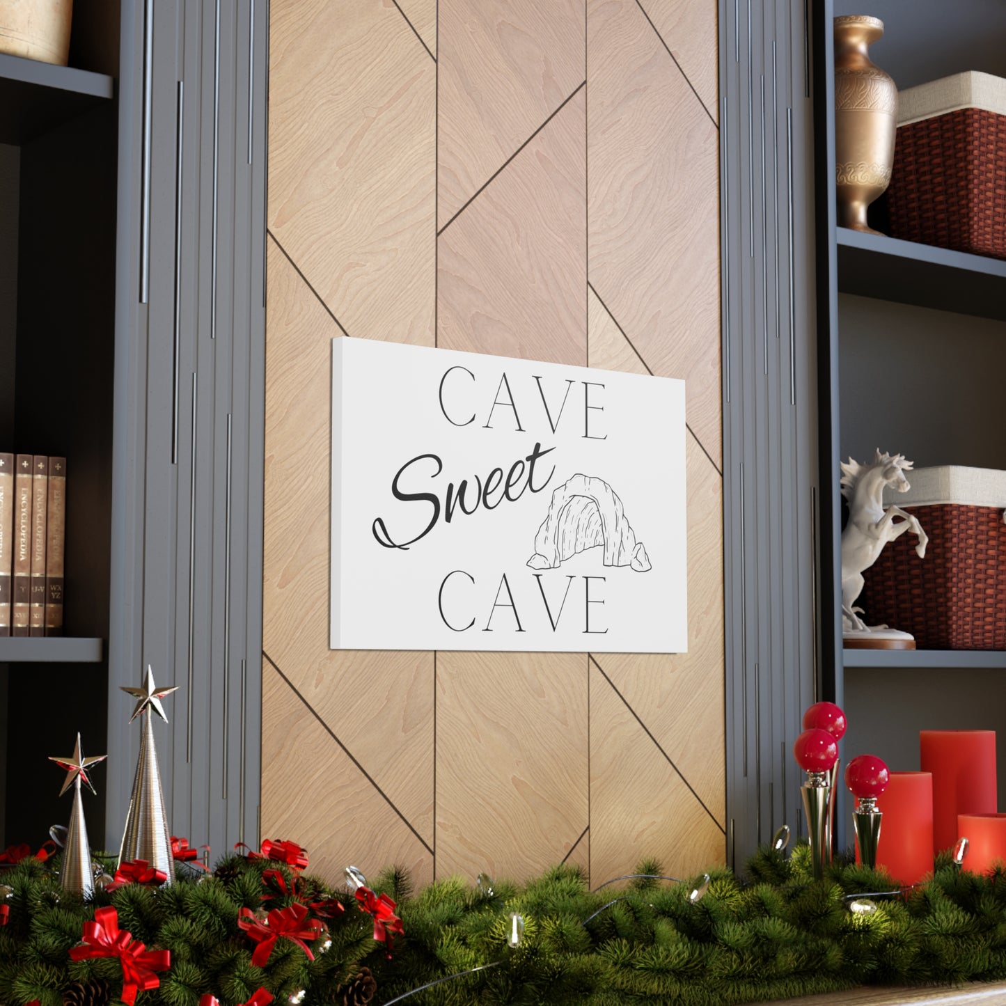 Cave Sweet Cave Canvas Gallery Wrap - multiple sizes
