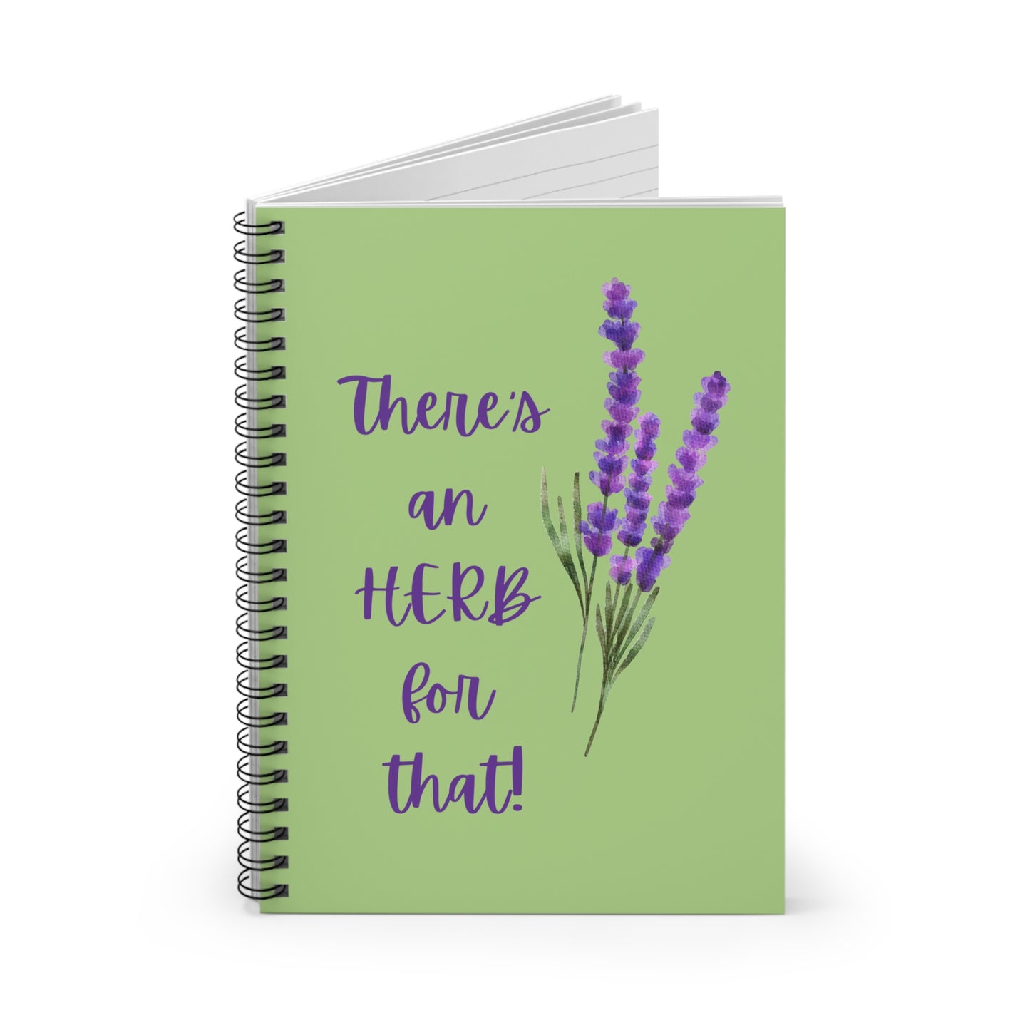 There's an HERB for that Spiral Notebook - Ruled Line