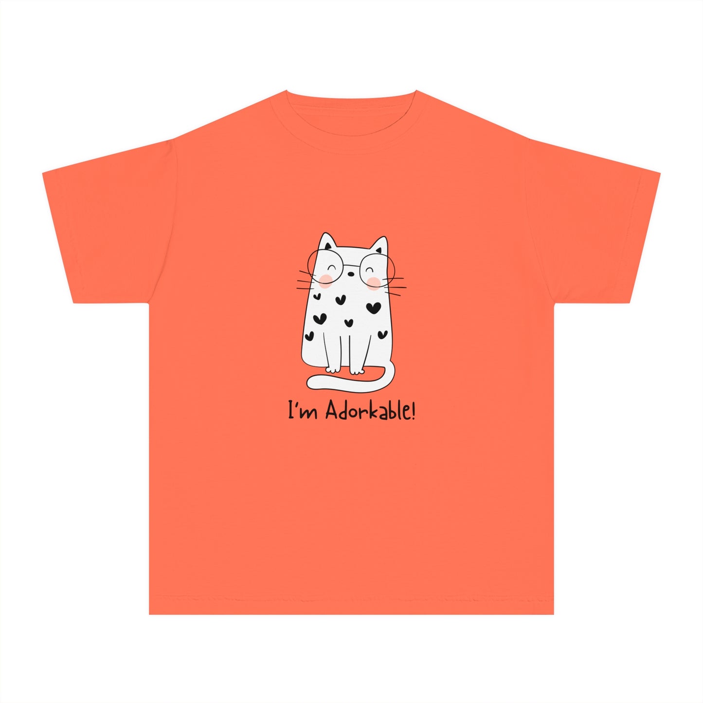 I'm Adorkable Youth Midweight all cotton t-shirt - 18 colors