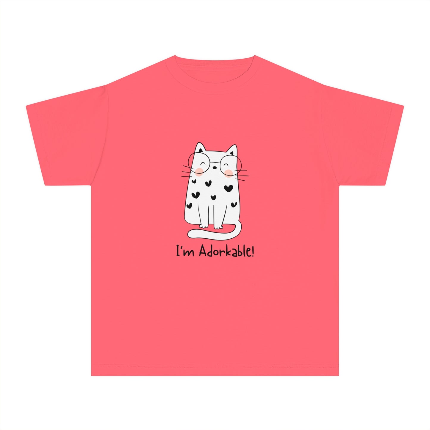 I'm Adorkable Youth Midweight all cotton t-shirt - 18 colors