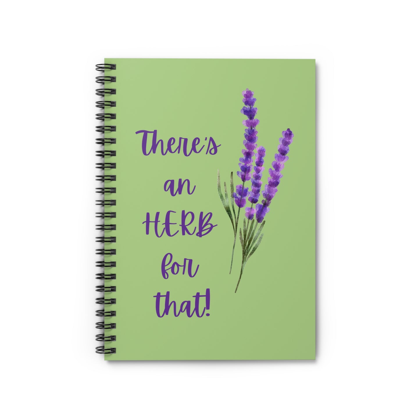There's an HERB for that Spiral Notebook - Ruled Line