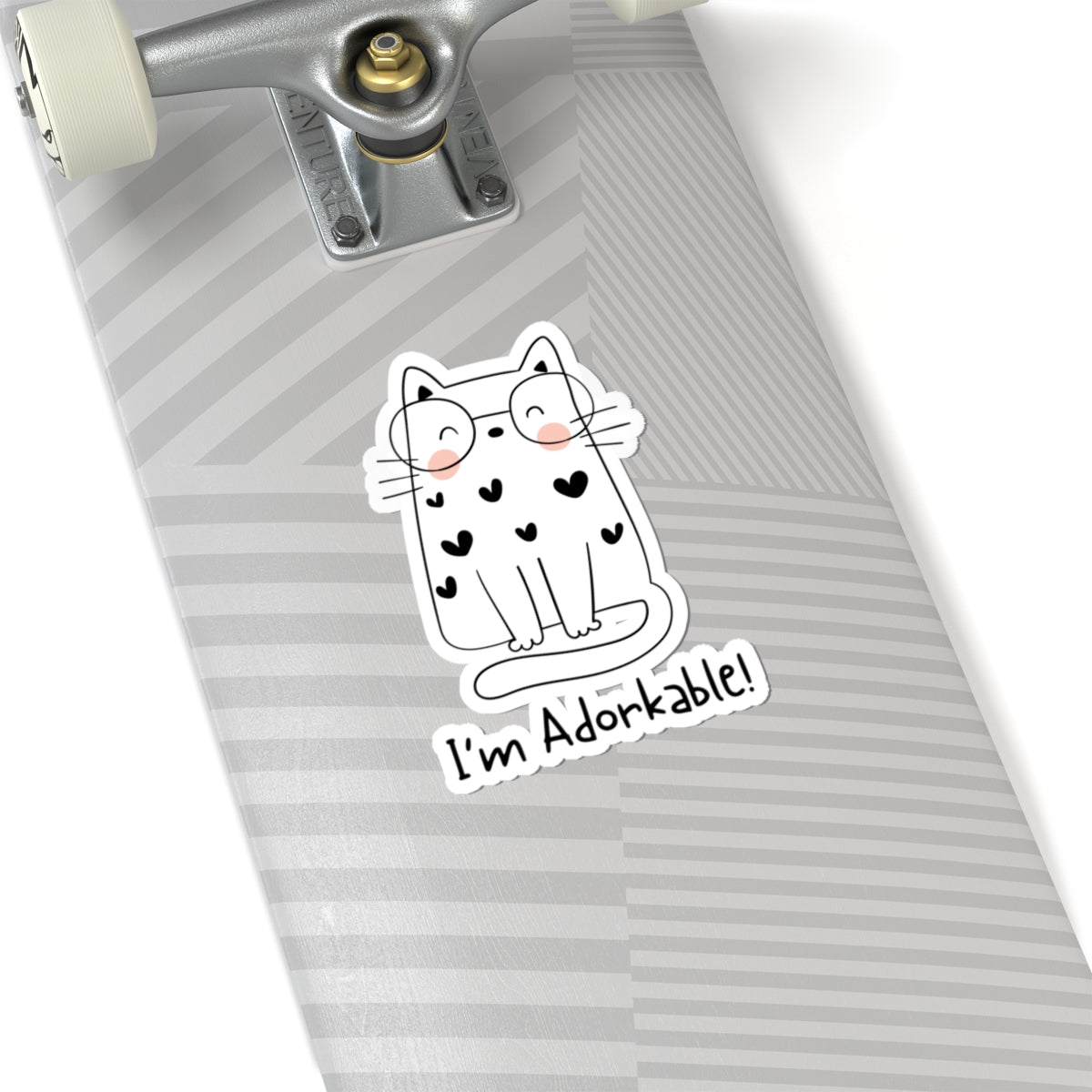 I'm Adorkable Kiss-Cut Sticker