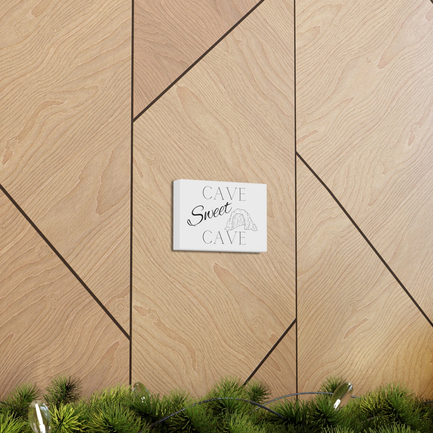 Cave Sweet Cave Canvas Gallery Wrap - multiple sizes