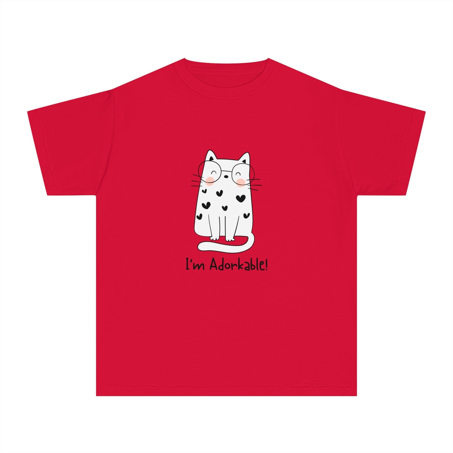 I'm Adorkable Youth Midweight all cotton t-shirt - 18 colors