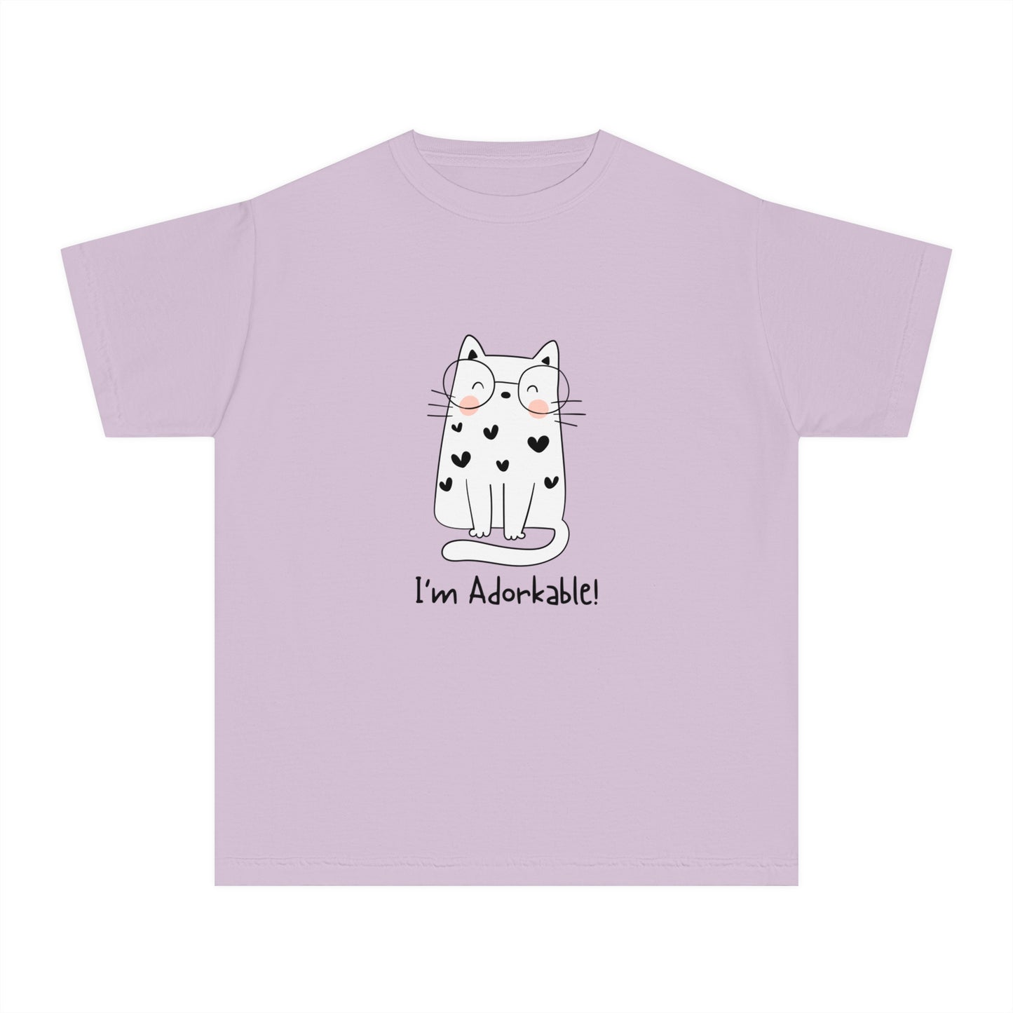 I'm Adorkable Youth Midweight all cotton t-shirt - 18 colors