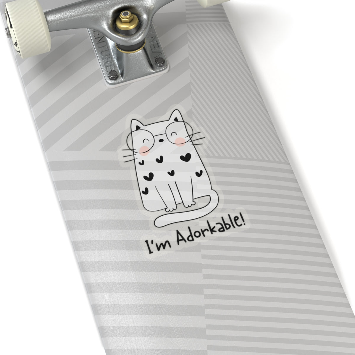 I'm Adorkable Kiss-Cut Sticker