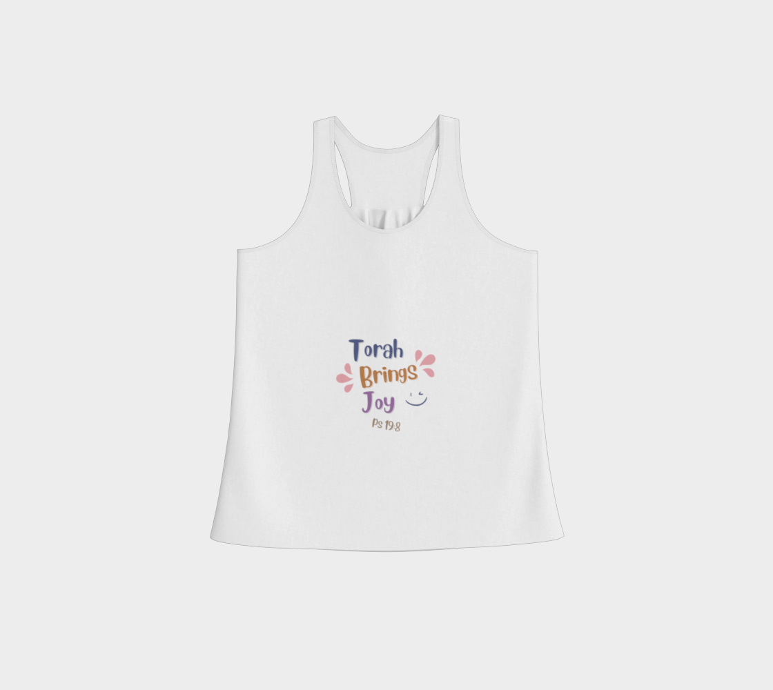 Torah Brings Joy Racerback Tank Top - 3 colors