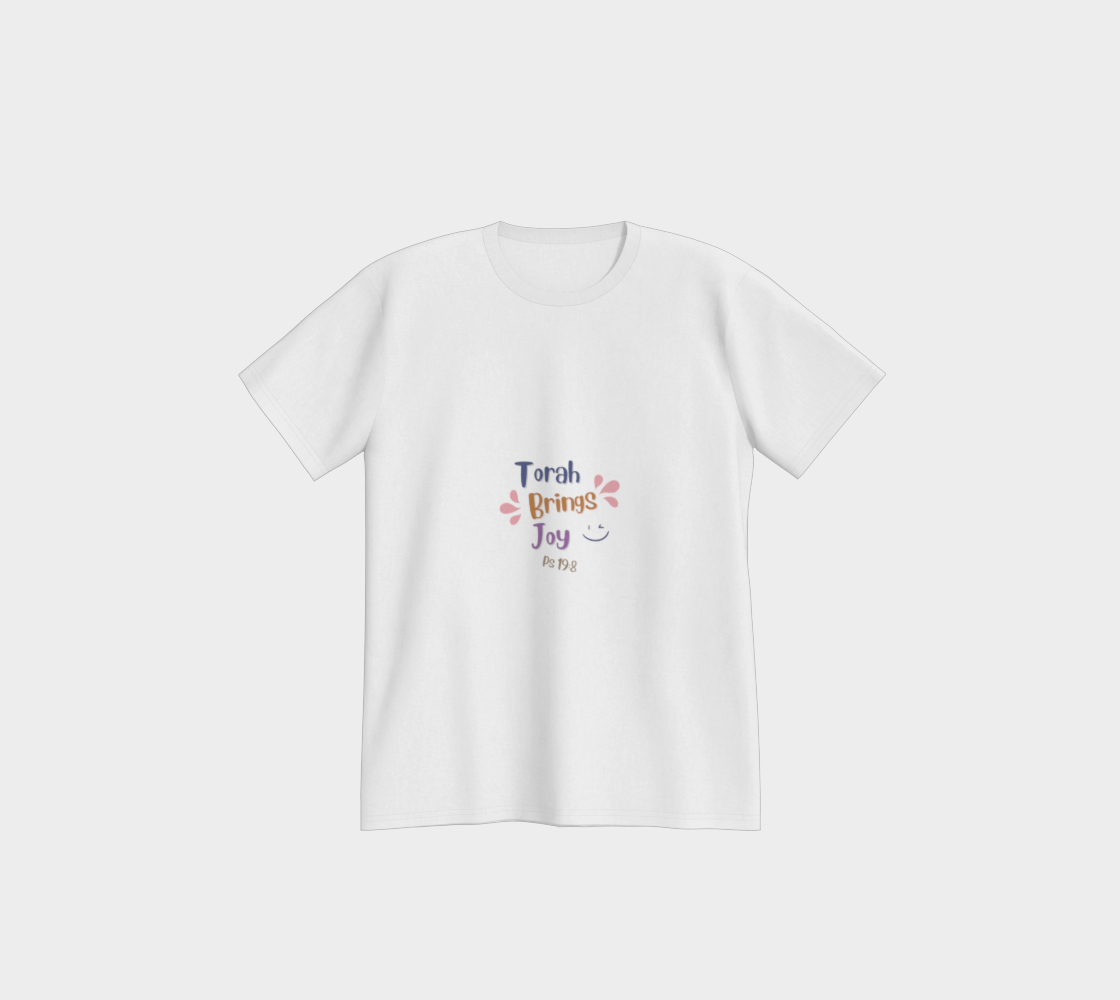 Torah Brings Joy All Cotton T-shirt - 3 colors