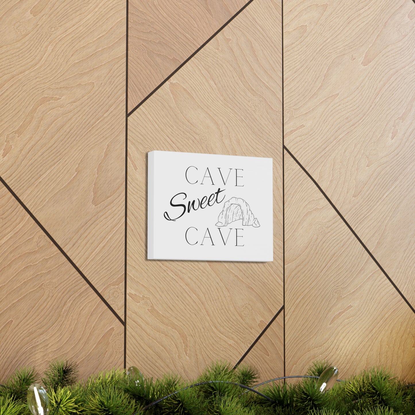 Cave Sweet Cave Canvas Gallery Wrap - multiple sizes