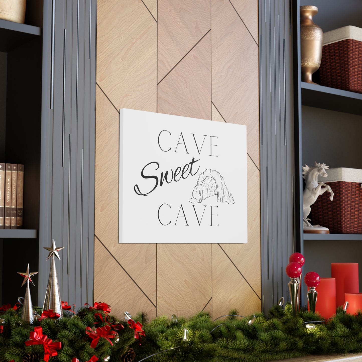 Cave Sweet Cave Canvas Gallery Wrap - multiple sizes