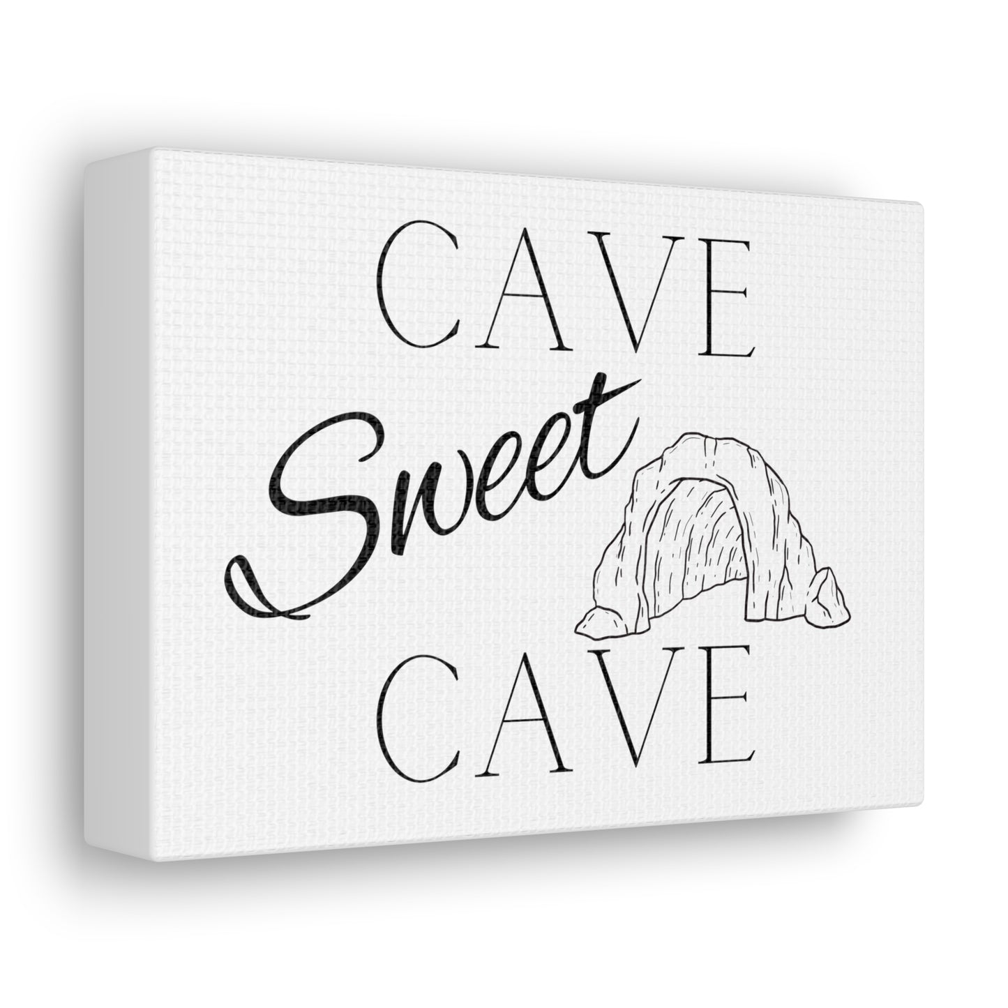 Cave Sweet Cave Canvas Gallery Wrap - multiple sizes