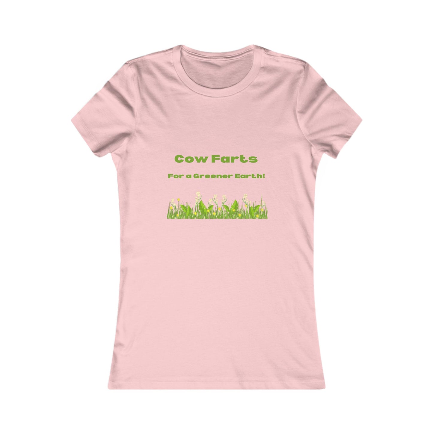 Cow Farts For a Greener Earth! Women's Favorite Tee - 11 colors