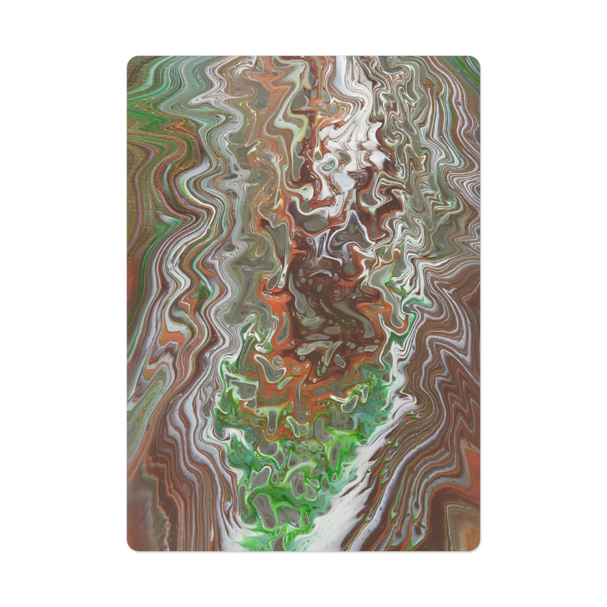 "Copper Chaos" Playing Cards