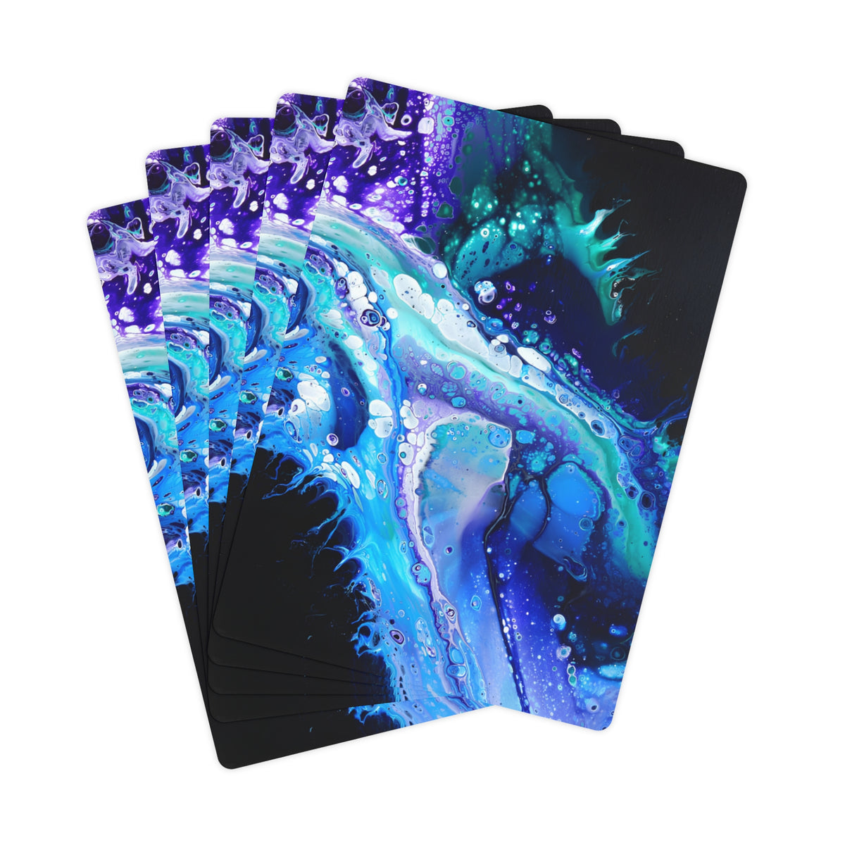 "Cosmic River" Playing Cards