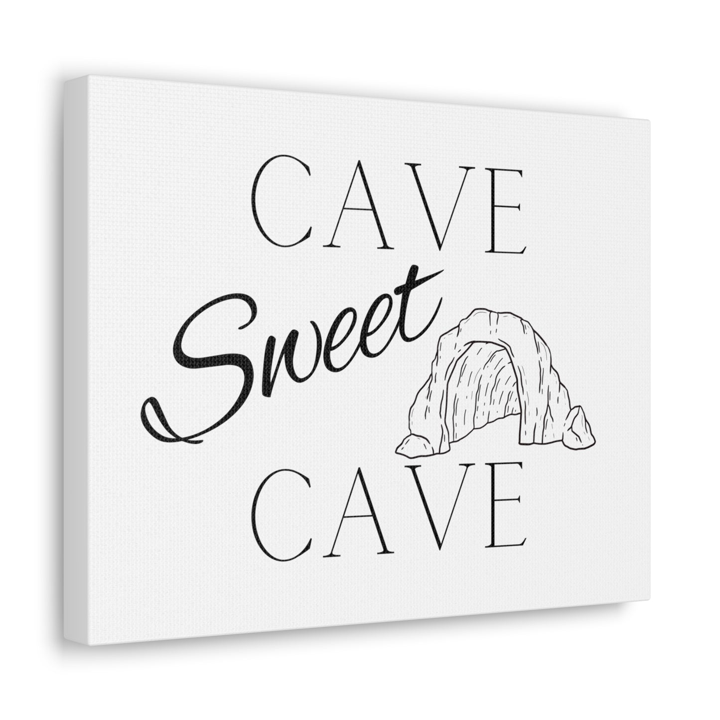 Cave Sweet Cave Canvas Gallery Wrap - multiple sizes