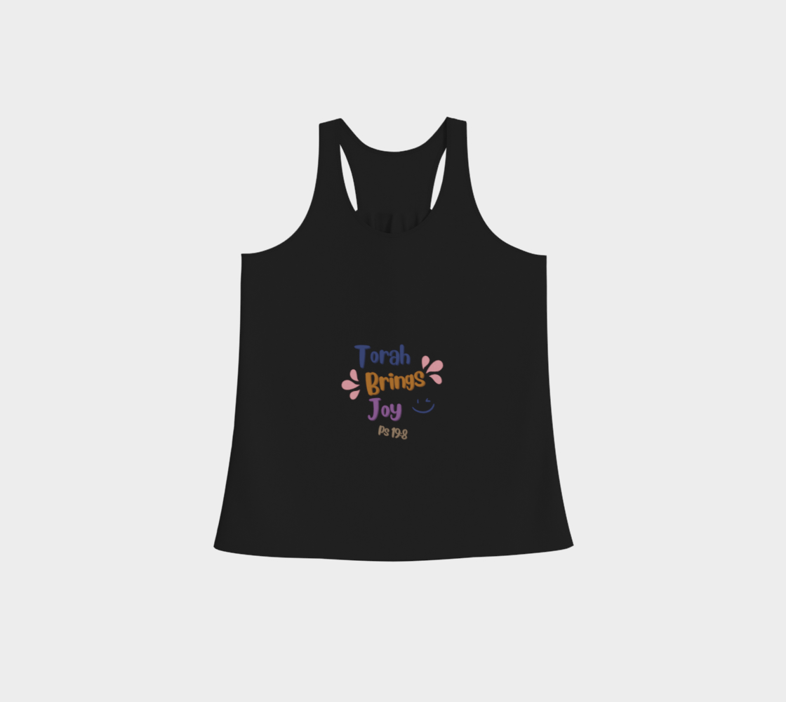 Torah Brings Joy Racerback Tank Top - 3 colors